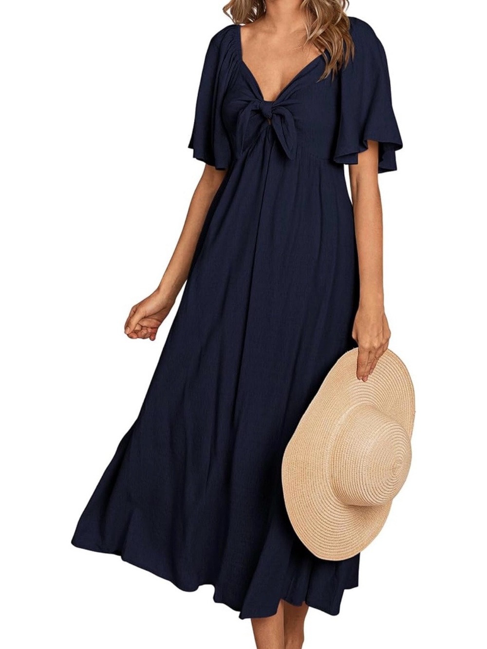 Tie Front Dress